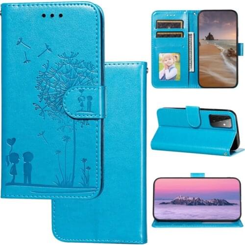 Girl Couples Flip Leather Case For Samsung Galaxy A01 A02S A10 A20 A30 A50 A70 A20S S A10S Flower Wallet Card Stand Book Cover