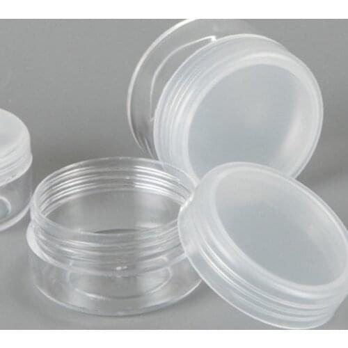 Wholesale 10Pcs/Set Transparent Refillable Bottles Multi Size Eye Cream Bottle Reusable Protable Travel Refillable Boxes