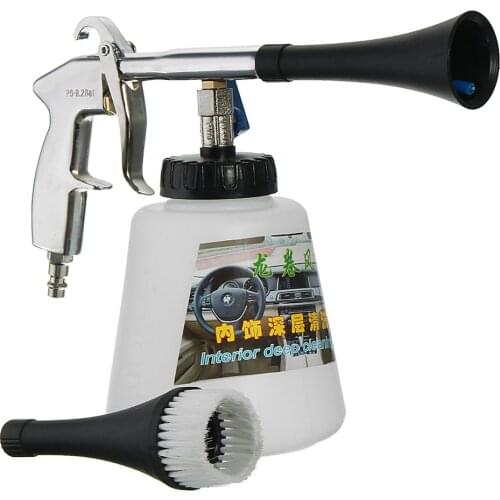 New High Pressure Air Pulse Car Cleaning Gun with Brush Multifunctional Surface Interior Exterior Cleaning Kit
