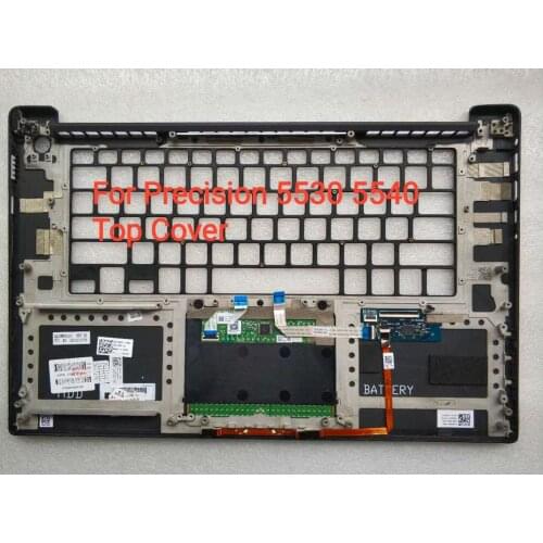New Replacement US Palmrest Upper Cover Case For Dell XPS 15 9570 7590 Precision 5530 5540 Laptop 04X63T 4X63T 0JG1FC 0J7PGR
