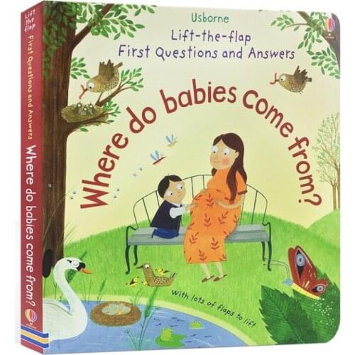 Usborne Where Do Babies Come From English Educational 3D Picture Book Baby Children Enlightenment Reading Book