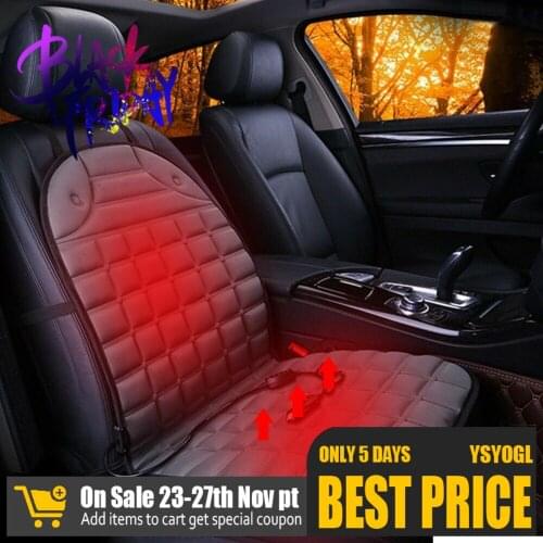 12V Car Seat Warmer and Cooler Single/Double heating seat with control switch Cushion Seat Cover for Car Home Office Chair