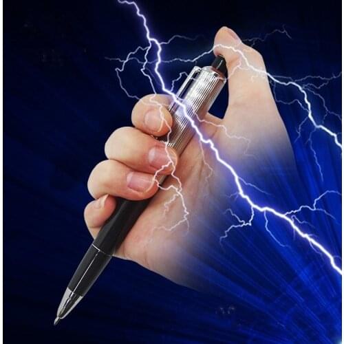 Electric Shock Pen Toy Utility Gadget Gag Joke Funny Prank Trick Novelty Friend Best Gift Free Shipping