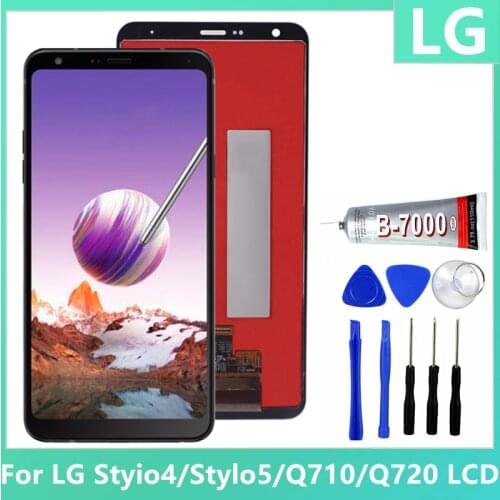 For LG Stylo 4/Stylo 5 Q710 Q720 LMQ720MS LCD Display Digitizer Assembly Replacement For LG Stylo4 Stylo5 Display LCD
