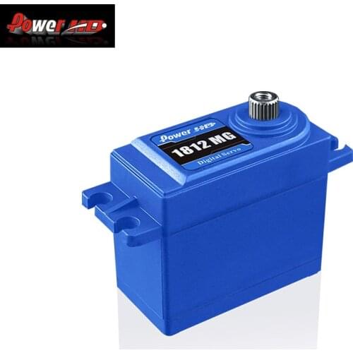 1 / 2 / 4pcs Power HD 1812MG Waterproof Metal Gear Digital RC Servo High Torque for RC Car Climbing Car TRX4 Rc Helicopter