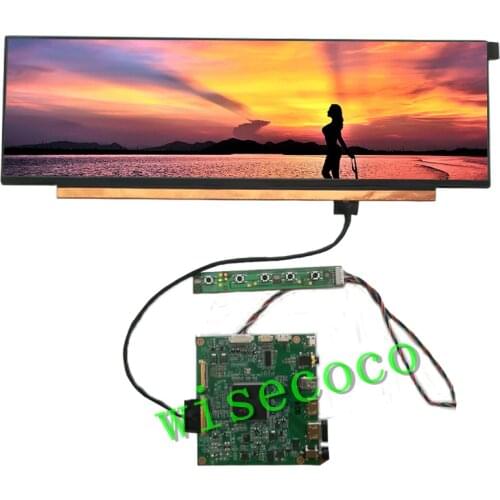 3840*1100 14 Inch 4K IPS Bar Screen Display Type C For PC Display DIY Kits Cars LCD