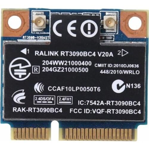 Wireless Network Card 300M WiFi WLAN Bluetooth 3.0 PCI-E Card for HP RT3090BC4 ProBook