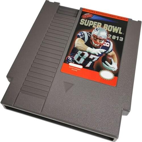 Tecmo Super Bowl-Game Cartridge For NES Console 72 Pins 8bit Single card
