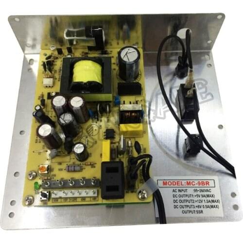 Switching power supply for mario fruit game machine MC-9BR switched model triple DC output 5v 8v 12v AC input 95~260v