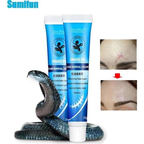 Sumifun 2Pcs Remove Scar Cream Acne Scar Repair Ointment Stretch Marks Cream Smoothing Body Moisturizing Skin Care Herbal Cream