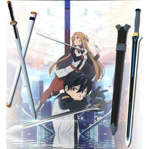 Sword God domain weapon props sword Tongren black sword explainer yasena Pu rubber simulation foaming sword props