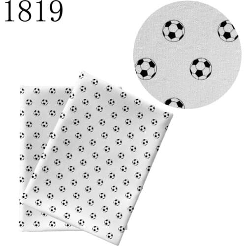 Half Yard 45*140Cm Cartoon Ball Print Polyester Patchwork Stof DIY Handmade Material 1819