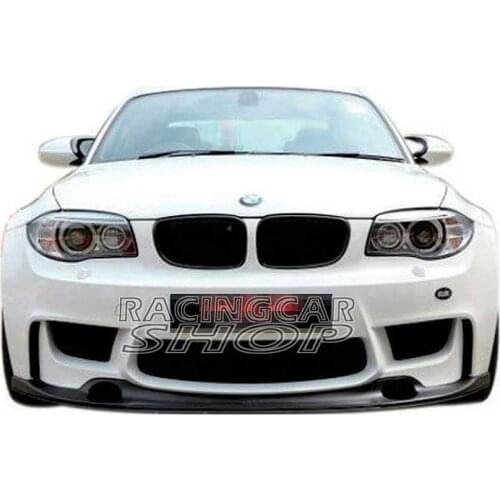 R-STYLE REAL CARBON FIBER FRONT LIP SPOILER for BMW E82 2011-2013 B043