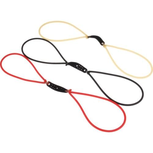 Slingshot Rubber Band Hunting Catapult Elastic Bungee Tube Replacement Practical Fitness Resistance Band 2040 1pc