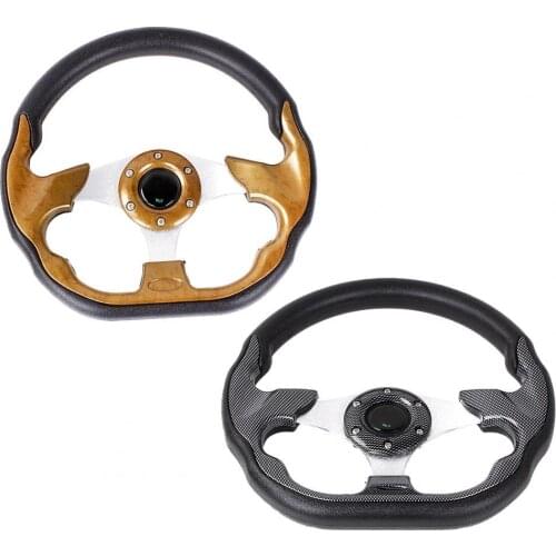 Steering Wheel Universal Anti-corrosion 13 Inches Car Modification Racing Steering Wheel for Kart volante esportivo deportivo