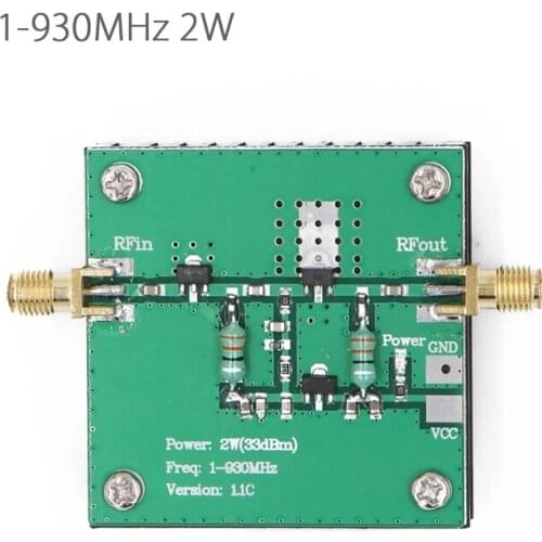 1-930MHz 2W RF Broadband Power Amplifier Module For Radio Transmission FM HF VHF