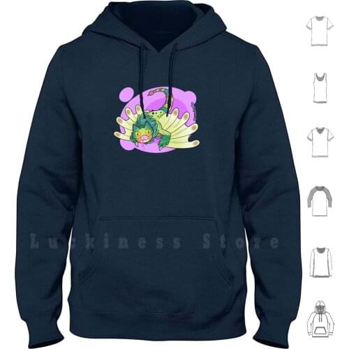Pukeipukei ( Monster Hunter : World ) Hoodies Long Sleeve Monster Hunter World Pukei Pukeipukei Dilemmaart Mhw