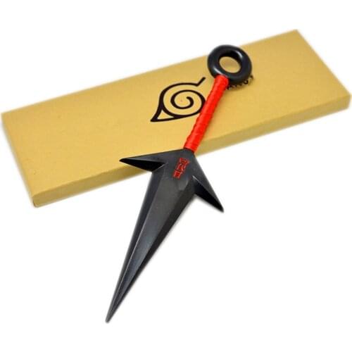 Yondaime Hokage Namikaze Minato 26CM Plastic Kunai Anime Cosplay Accessories Expo Props Cool Boy Girl Games Toys Ninja Weapon