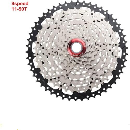 HobbyLane 9 Speed Cassette Freewheel 11-50T Road Cycling Bike Sprocket Mountain Bike MTB Bicycle Cassette Flywheel Sprocket