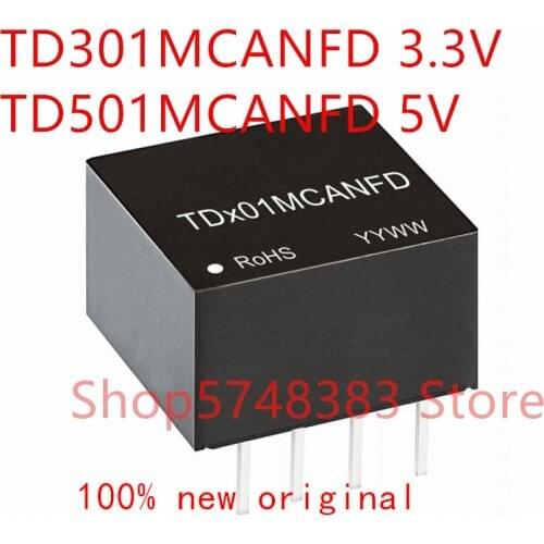 1PCS/LOT 100% new original TD301MCANFD TD501MCANFD Single channel high speed small volume canfd isolated transceiver module