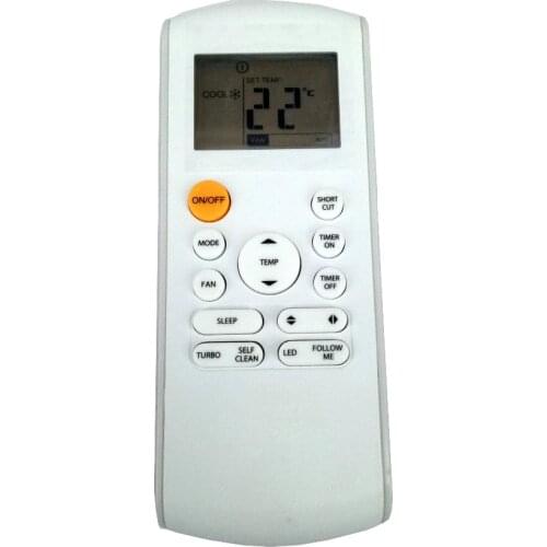Used Original FOR Midea Air Conditioner Remote Control RG57A2/BGEF Fernbedienung