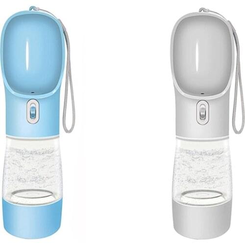 Water Bottle For Walking Portable Dog Water Dispenser Multifunctional And Detachable Design Combo Food Container