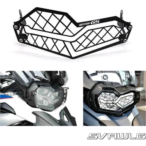 For BMW F850GS F850 F750 GS F750GS F 750 GS 2018-2019 Motorcycle Headlight Guard Grille Grill Cover Protector CNC Aluminum PVC