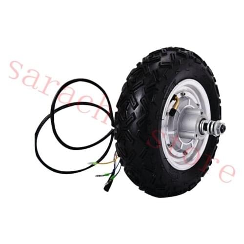 Electric scooter motor , electric wheel hub motor , electric motor for scooter 10" 500W 24v vacuum tire