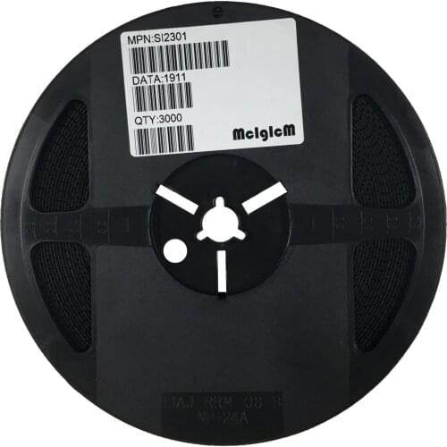 MCIGICM si2301,3000pcs SMD mosfet transistor SOT-23 SI2301 MOSFET P-CH 20V 3.1A SOT23-3