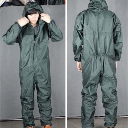 Motorcycle Waterproof Raincoat Conjoined Rain Suit One-piece Overalls Work Outdoor