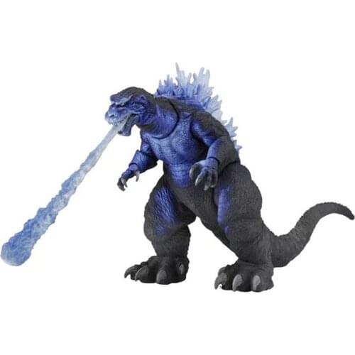 Cartoon 7" Gojira blue dinosaur PVC action figure doll model toy cosplay cool toy Birthday holiday gift