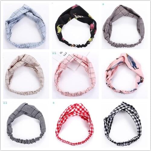 Summer Fashion Scrunchy Women Girls Knot Turban Headbands Hair Head Bands Wrap Accessories For Women Headwrap Headband Headdress