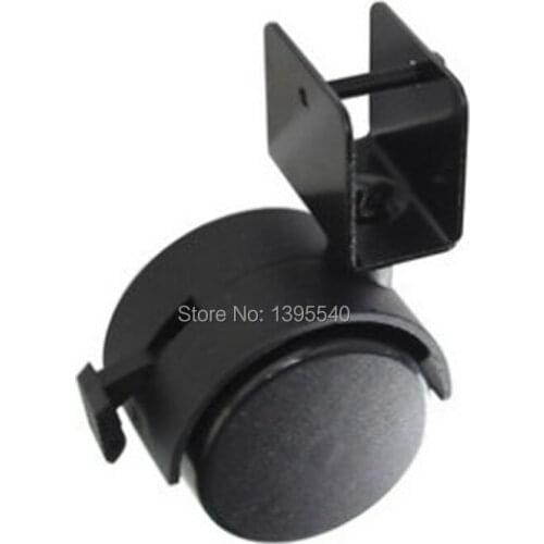 New 2''Durable Nylon Rubber Swivel Castor Wheels Furniture Splint Rolling Brake Caster Home Office Computer Chair Castor Office