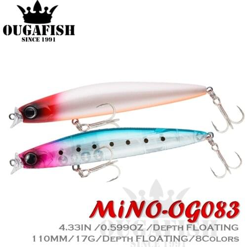 Fishing Accessories Minnow Lure Floating Topwater Bait Weights 17g 11cm Isca Artificial Equipment Bait Peche Leurre Brochet Fish