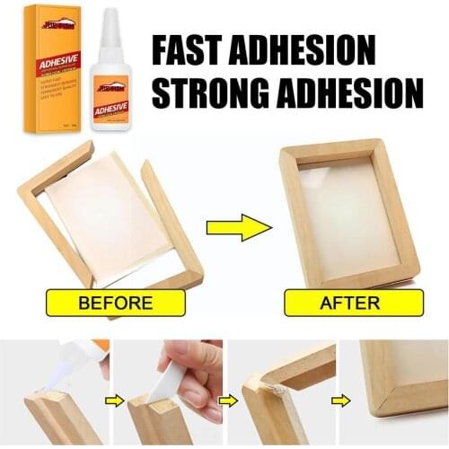 50ml Super Glue Universal Super Glue Portable Self Fast Glue Glue Mulitfunctional Adhesive Repair Glue Dry Super Glue H9M2