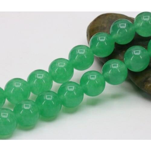 Light green aventurine 10mm loose beads round jewelry stone 15" DIY suitable making design bracelet necklace