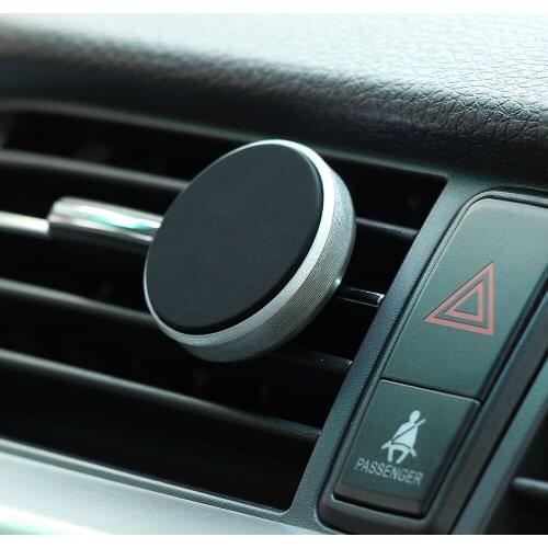 Universal Car Mount Holder Magnetic Car Air Vent Aluminium Alloy ABS For iPhone Samsung GPS Bracket Stand Holder