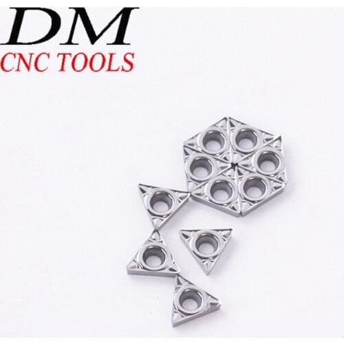 10pcs TCGT110208-AK H01 / TCGT21.52-AK H01 CNC processing lathe tools machine tool accessories carbide Inserts Used for Aluminum