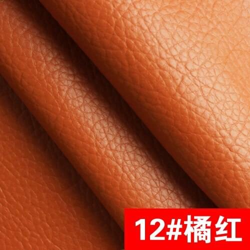 12# High Quality PU Leather fabric like leechee for DIY sewing sofa table shoes bags bed material (138*100cm)