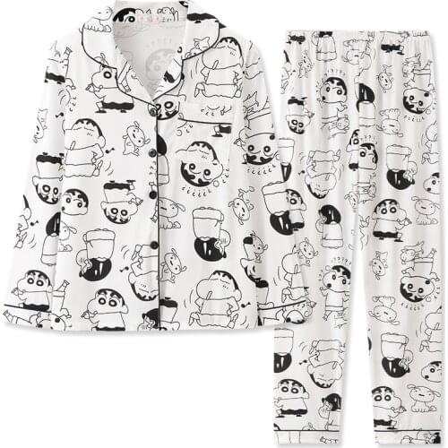 2021 Pajamas Set For Women 2 Pieces Pijama Sincanv Print Room Wear Summer Suits With Shorts Home Clothes Sleepwear Anime Party