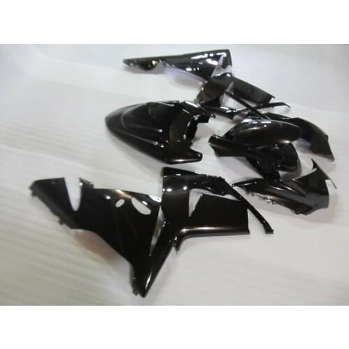 ABS motorcycle parts for Kawasaki ZX10R 2004 2005 NINJA fairing kit ZX-10R 04 05 all glossy black fairings set YV27