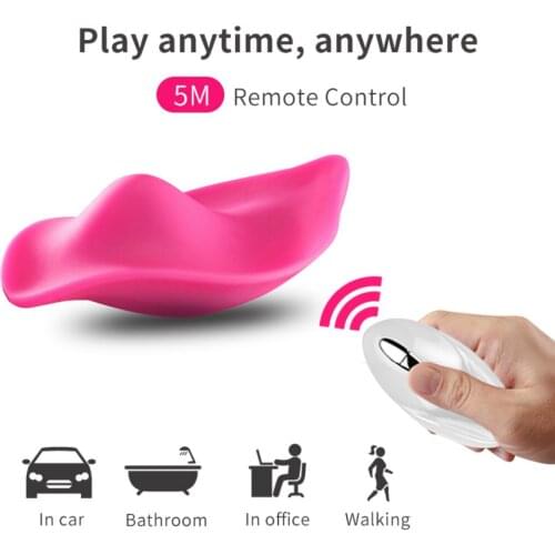 Wireless Remote Control Vibrating egg Portable G spot Clit Stimulate Panty Vibrator Invisible Quiet Wearable Sex Toys For Women