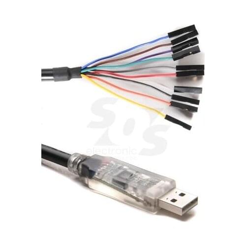 C232HD-EDHSP-0 line USB to UART CABLE MAX OUT of 5.0VDC
