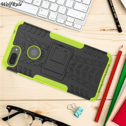 For Cover Xiaomi Mi 8 Lite Case TPU & PC Holder Armor Bumper Back Phone Case For Xiaomi Mi 8 Lite Cover 8 Youth / Mi 8X 6.26