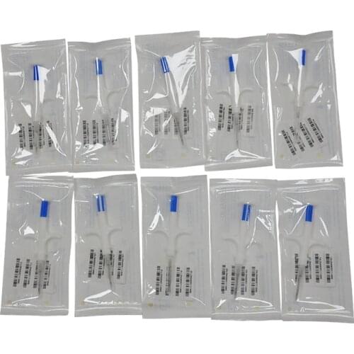 10pcs Engraved Pet Id Tags Animal Microchip Rfid Glass Transponder Implanter for Fish Dog Goat Cattle Injecting Farm Management