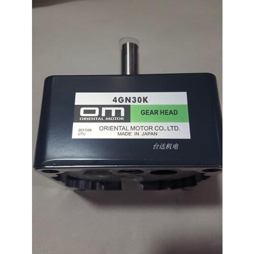4GN30K motor gear box Brand new original Japanese Oriental OM reducer gear head