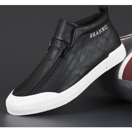 21839 Mens Vulcanized Shoes Spring/Autumn Designer Sneakers Breathable Loafers Shoes Soft Sole Comfortable Casual shoes Flats