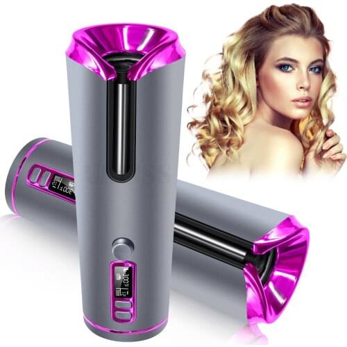 Professional Hair Curler Automatic Curling Iron Crimp Hair Waver Tongs Rotating Hair Curling Wand Air Curler Curling Hair Curls