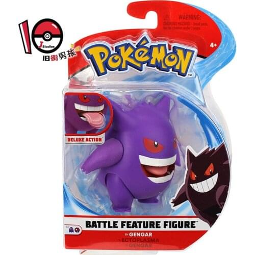 TAKARA TOMY Genuine Pokemon WCT Gengar Joints Movable Cute Action Figure Model Toys