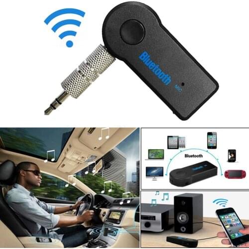 Smart Car Music Bluetooth Wireless Receiver 3.5mm Wireless Adapter Auto Bluetooth Adapter Aux Car Stereo Audio Receiver
